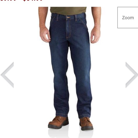 2 New Flame Resistant Carhartt Utility Jean - Picture 7 of 9